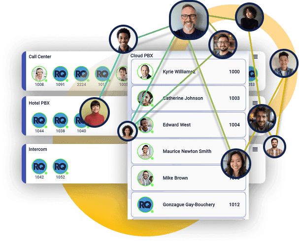 RingQ IVR automating routine tasks and routing callers across teams and modules