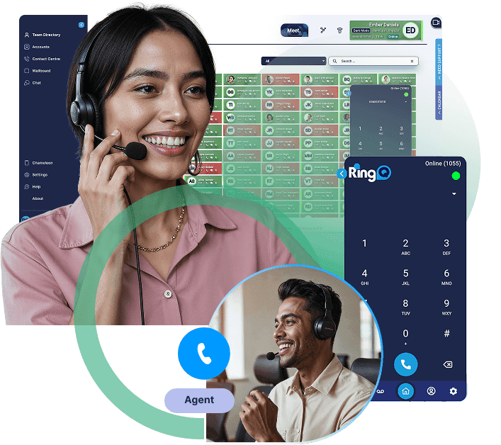 RingQ IVR automating everyday customer requests so agents focus on high-value calls