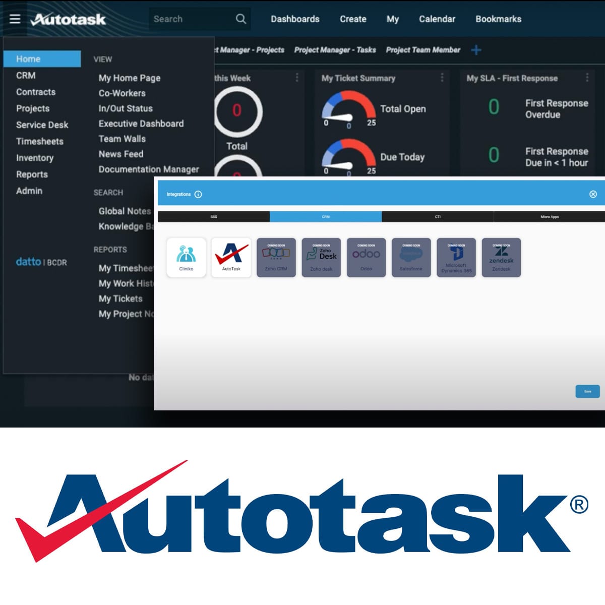 Autotask Integration with RingQ cloud PBX